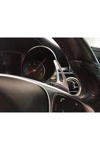 Mercedes W205 Direksiyon F1 Vites Kulakçık Paddle Shift Gri