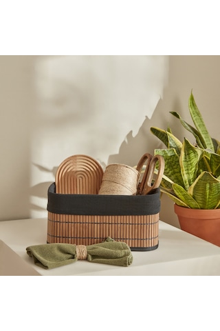 Karaca Home Gillina Bambu Organizer 28x18x14 Cm