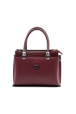 Silver Polo Sp826 Kadın El Çantası Düz Bordo-bordo