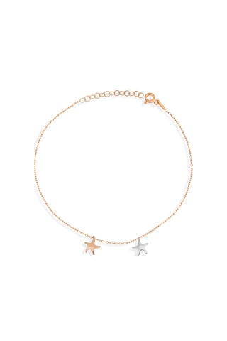 Argentum Concept Deniz Yıldızlı 925 Ayar Gümüş Halhal - H000401