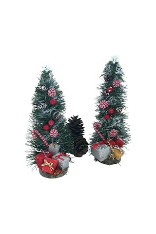 Mini Yılbaşı Ağacı Seti 2'li