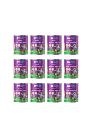 Dana Eti Aromalı Komple Yetişkin Köpek Maması 400 Gr X 12 Adet