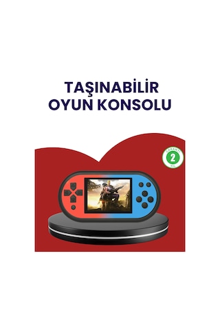 520 Oyunlu El Oyun Konsolu Tv Bağlantılı Hd Lcd Ekranlı