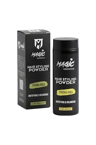 Saç Şekillendirici Toz Wax 20gr - Şekillendirici Saç Pudrası, Mat Görünüm, Görünmez Doku, Anında Hacım Verici Pudra Wax - Tüm Saç Tipleri İçin, Unisex