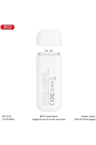 4g Lte Taşınabilir Usb Wifi Modem Ve Mobil İnternet Paylaştırıcı Cf19