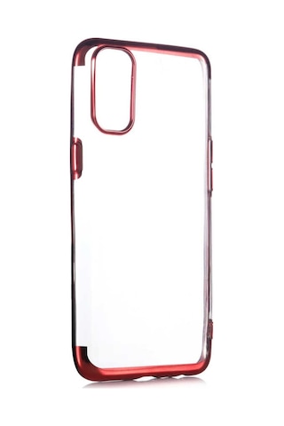 Oppo Reno 4 Kilif Zore Dört Köseli Lazer Silikon Kilif 483985071