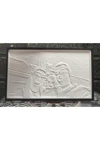 Işıklı Renksiz Lithophane