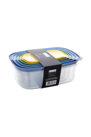 Klt Nest Saklama Set Mavi 12 Parça