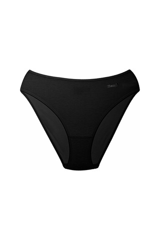 Kom Kadın 5li Ekonomik Paket Pamuk Modal Slip Külot Siyah