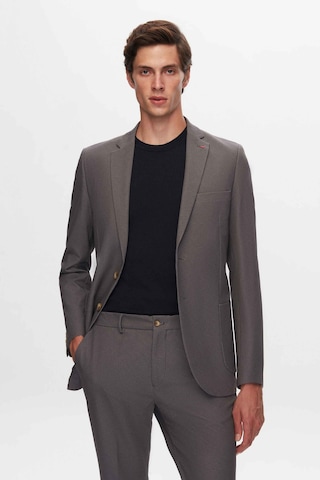 D's Damat Ds Damat Slim Fit Açık Gri Baskılı Sihirli Takim Elbise 1hc05ım09577m Gri
