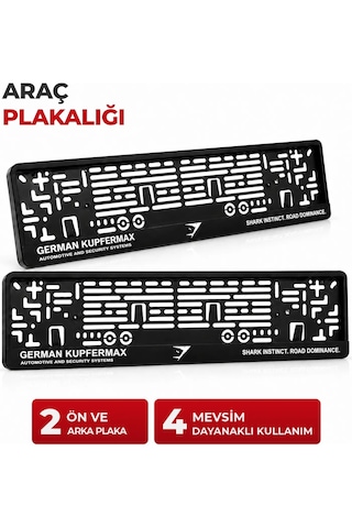 Ön Arka Plaka Tutucu 2'li Set Çıtçıtlı 11x52 Cm