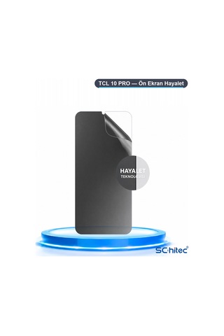 Schitec Tcl 10 Pro Hayalet Privacy Hidrojel Ekran Koruyucu Film 06889254