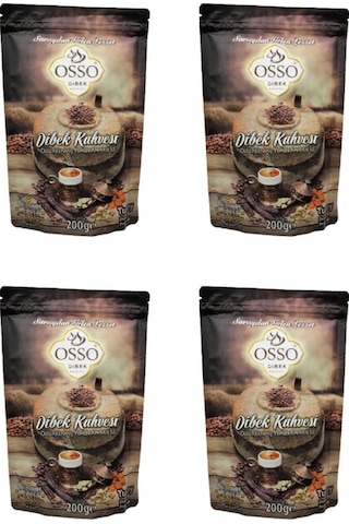 Osso Dibek Kahvesi 4 x 200 G Osso Dibek Kahvesi 4 x 200 G