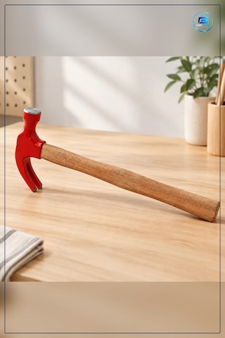Çekiç 300 Gr Çatal Uçlu Ahşap Saplı Çivi Çekme Marangozluk Tamira