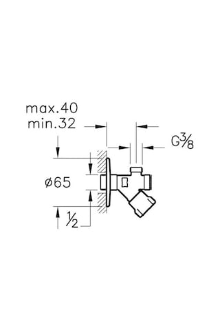 Artema A45234 Filtreli Ara Musluk Krom Gri
