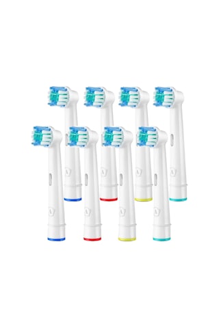 Oral-B Braun ile Uyumlu Yedek Başlık 8 Adet (2 Paket)