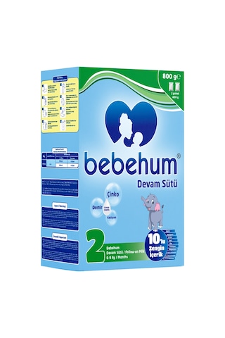 Bebehum 2 Numara Devam Sütü 6-9 Ay 800 gr