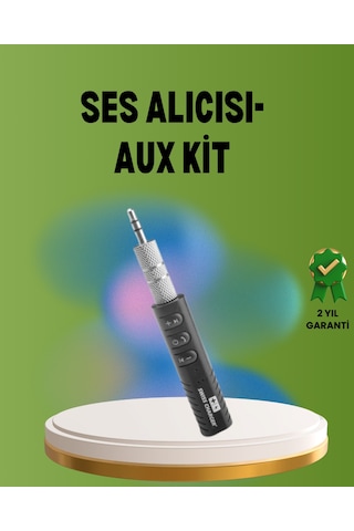 Hızlı Şarjlı Bluetooth Ses Alıcısı - Ev, Araç Ve Ofis İçin
