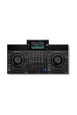 Denon Sc Live 4 4-deck Standalone Dj Kontrolcü, 7" Dokunmatik Ekran, Dahili Hoparlörler Ve Wı-fı Bağlant