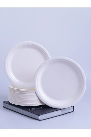 Laren Tek Kullanımlık Tabaklar 100 Adet, Çap 23 Cm. 293277292 100 adet