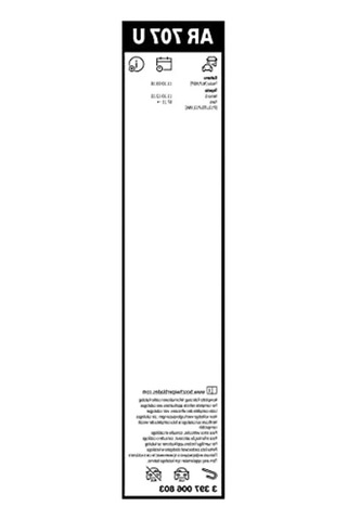 Bosch Aerotwin Silecek Toyota Yaris 2012-2019 700 Mm Ar707u 3397006803