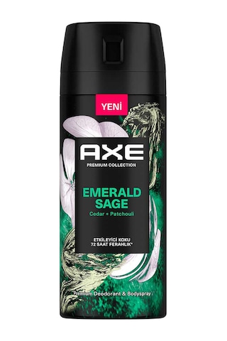 3 Adet Axe Premium Deodorant Emerald Sage 150 Ml