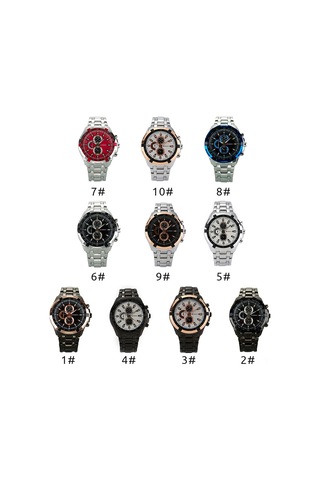 Yunboo Erkekler İçin Vintage Tarzlı Klasik Saat - Alüminyum Kordonlu, 35mm Çaplı, Gündelik Ve İş İçin Uygun Çok Renkli