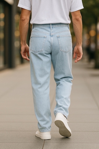 Cedy Denim Yüksek Kalite Baggy Fit Jean Leon Yüksek Bel Bol Kesim Kot Pantolon C352 Çok Renkli