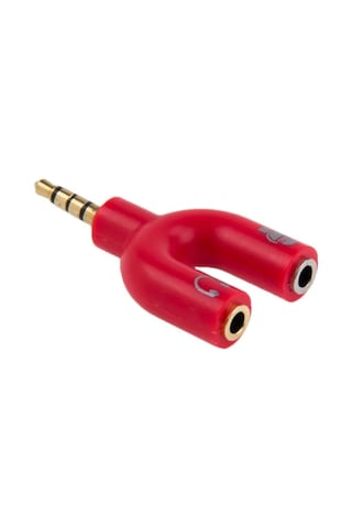 Ally 3.5 Mm Kulaklık Mikrofon Çoklayıcı 3.5 Mm Splitter Dönüştürücü- 5775 Yeşil