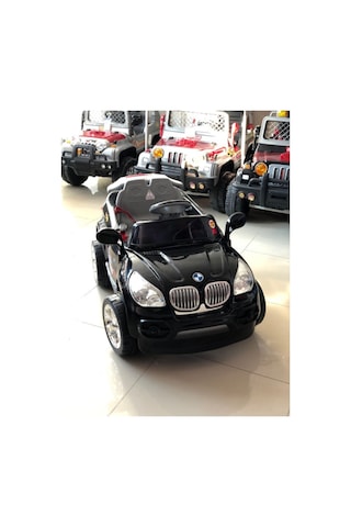 Aliş Toys Aliş Oyuncak Tx5 Sport 605k 12 Volt Uzaktan Kumanda & Mp3 Çalar Akülü Araba Siyah