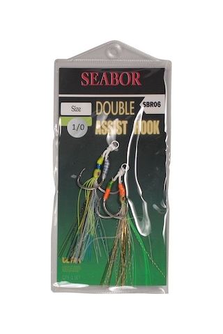 Seabor Double Assist Epoxy Asist Takım 2/0 - 2 Adet