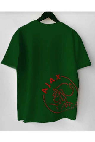 Noıssey Yeşil Ajax Baskılı Oversize Unisex