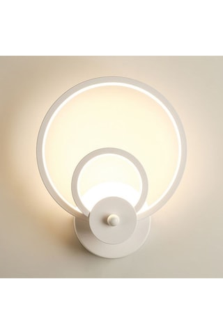 İç İçe Halka Plafonyer Beyaz Işık Ultra Power Avize Aplik Avizex