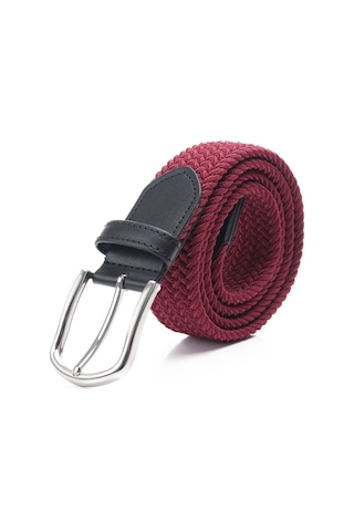 Dwoy Elastik Örgü Kemer Bordo-924