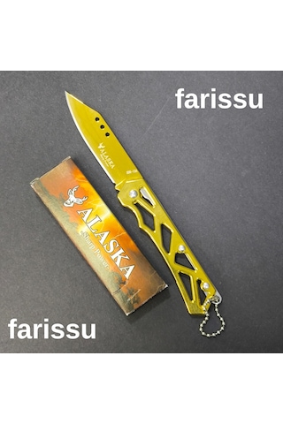Alaska Sdr-13a Gold Katlanır Çakı - Ultra Hafif 42 Gr , 165mm Kompakt Edc Bıçak