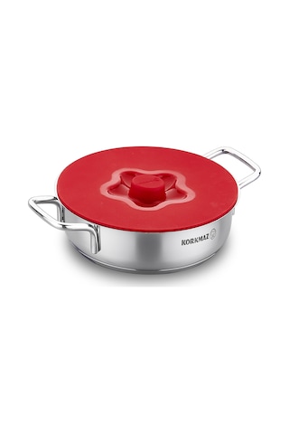 Korkmaz Stara 19 cm Silikon Vakum Kapak A589