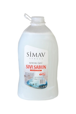 Simav Synaus Kestane Özlü ve Termal Sulu Sıvı Sabun 4 L