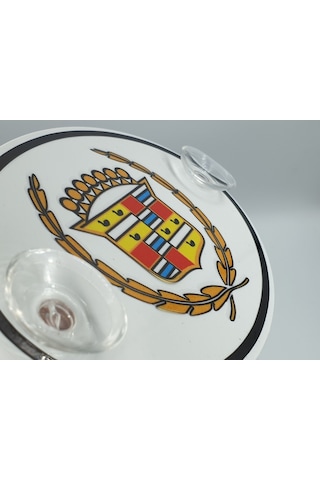 Etiketçilere Özel Oval Cadillac Cam Süsü Pleksi Vantuzlu Arma (552067785)
