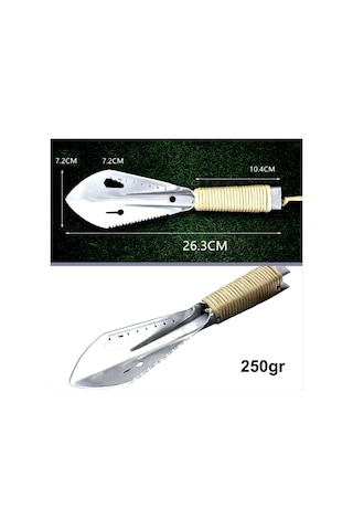 Omeniv Mala Kürek Mızrak Cetvel Testere Zıpkın Outdoor Bahçe