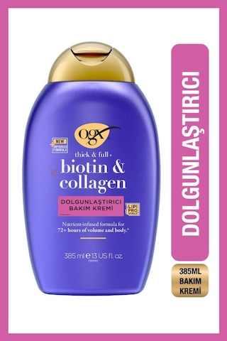 Ogx Dolgunlaştırıcı Biotin & Kolajen Sülfatsız Bakım Kremi 385 Ml