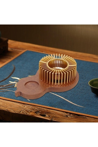 Homyl Çaydanlık Isıtıcısı Çay Isıtıcısı, Isıtmak Altın Ceviz Diğer