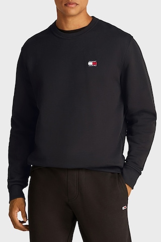 Tommy Jeans Erkek Sweat Dm0dm20660 Bds Siyah Siyah