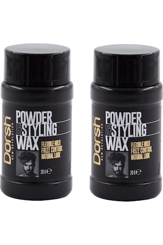 Dorsh Saç Şekillendirici Pudra Wax 20 Gr Styling 2 Adet
