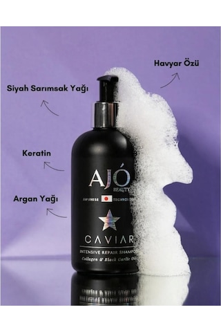Ajo Beauty Havyar Özlü Yoğun Onarıcı Şampuan 250ml