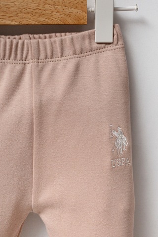 U.S. Polo Assn. Kız Bebek Beyaz Takım 5274-49010 Beyaz