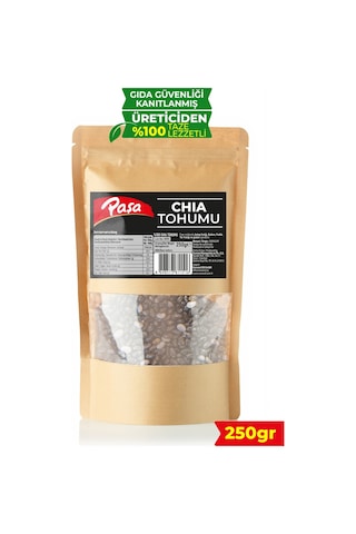 Chia Tohumu 250 Gr Yüksek Lifli Ve Omega-3 Kaynağı