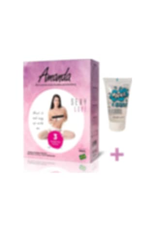 Hızlı Express Amanda 3 Işlevli Şişme Bebek Manken Şişme Kadın + Wet Jel 50 Ml