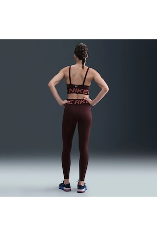 Nike Pro Indy Plunge Orta Destekli Pedli Kadın Sporcu Sütyeni Pembe