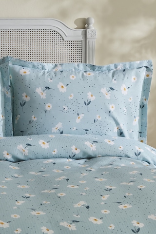 Karaca Home Daisy %100 Pamuk Çift Kişilik Pike Takımı Mint Pp 200.22.11.0409