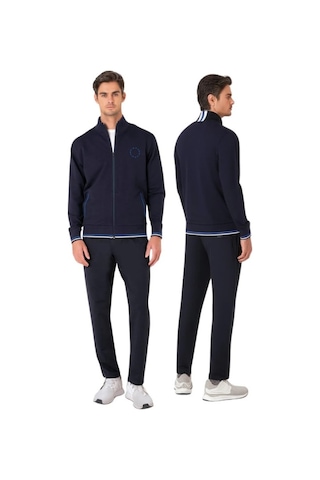 Pierre Cardin Erkek Fermuarlı Klasik Eşofman Takımı Çok Renkli